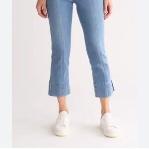 Democracy‎ Women’s size 16 Ab"solution High Rise Kick Flare Side Slit Jeans